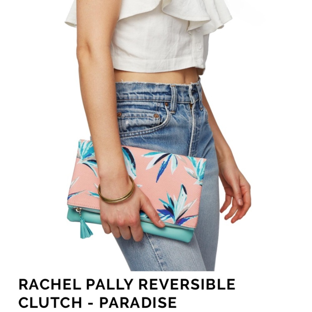 Rachel Pally reversible clutch